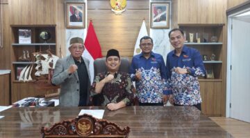 Judi Panca Sekjen Perpemindo bersama Wamen P2MI Dzulfikar Ahmad Tawalla, S.Pd., M.I.Kom.