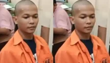 Haris Fadila korban pengeroyokan yang kini jadi tersangka karena membela diri saat membawa istri di Jalan Imambonjol, Kisaran, Kabupaten Asahan. Mengaku terpaksa dan terdesak saat empat pelaku menganiayanya tanpa ampun, Selasa (11/11/2025).