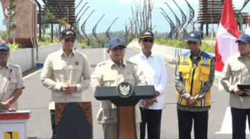 Prabowo Resmikan Enam Infrastruktur di Bantul, Minta Siswa Tak Lagi Dikerahkan Saat Kunker